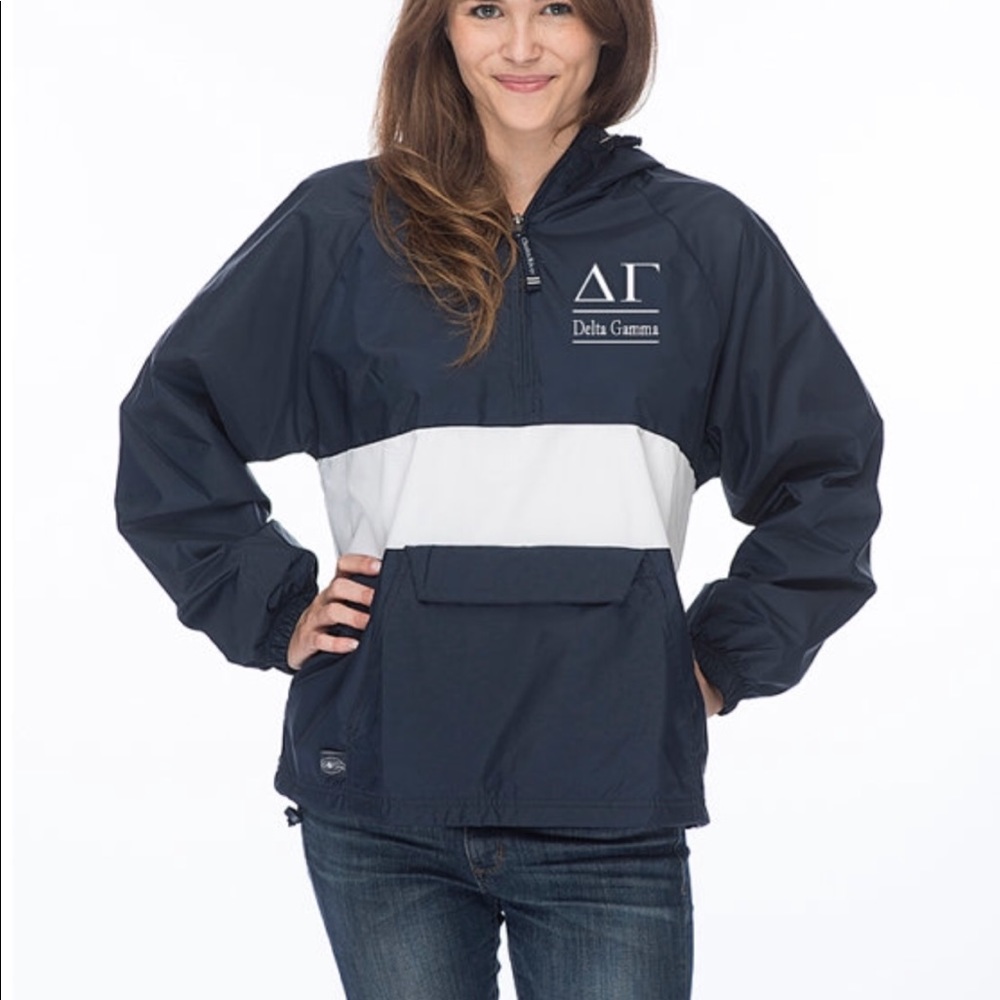 DELTA GAMMA RAIN JACKET